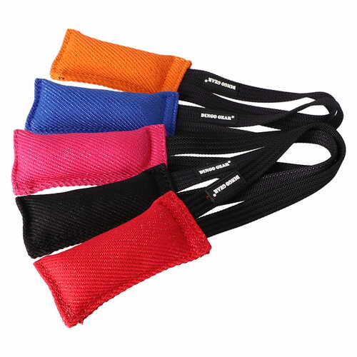 Product photo Dog tug toy made of nylcot with one handle 3