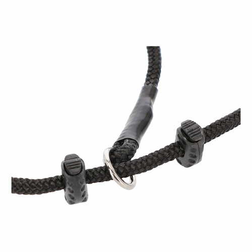 Product photo Choke collar with two stoppers #6mm, black 3