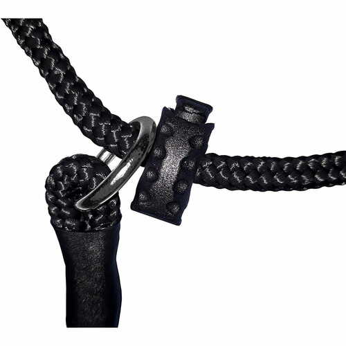 Product photo Choke collar made of rope, #6mm, black 4