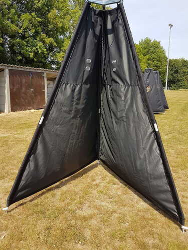 Product photo Decoy tent – hideout, 3 legs 8