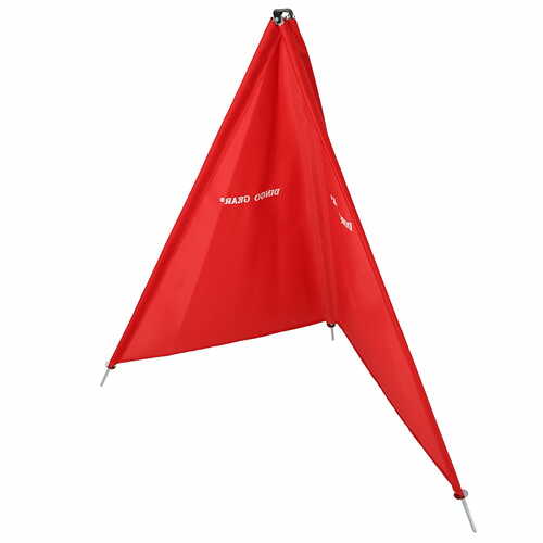 Product photo Mini decoy tent, height 100cm, red 2