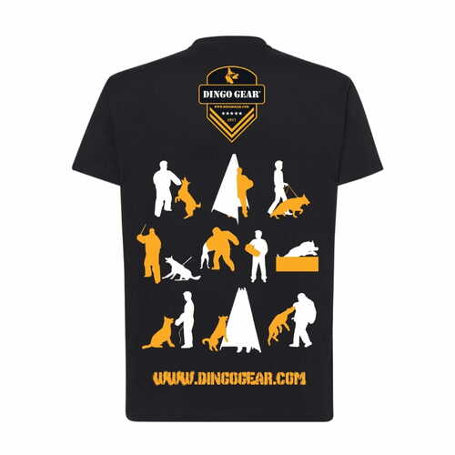 Product photo T-shirt with Dingo Gear logo 2