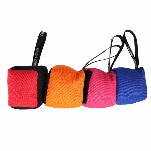Zdjęcie produktu Szarpak z materiału ringowego z jedną rączką 10x10 cm "kostka" 4