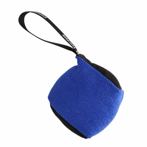 Product photo Ring fabric tug toy with one handle 10x10 cm "cube" 2