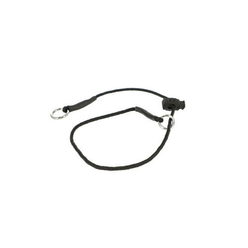 Product photo Rope choke collar #3mm, black 2