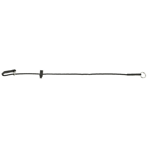 Product photo Rope choke collar #3mm, black 3