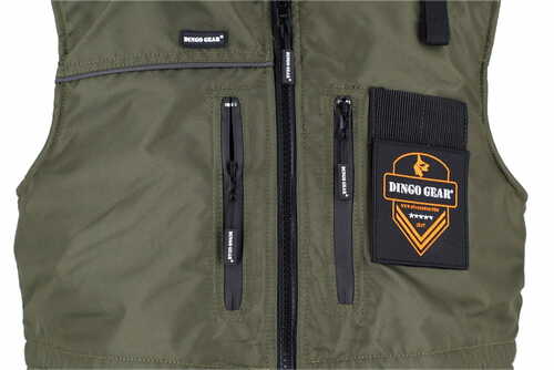 Product photo All-season training vest with hood, green 5
