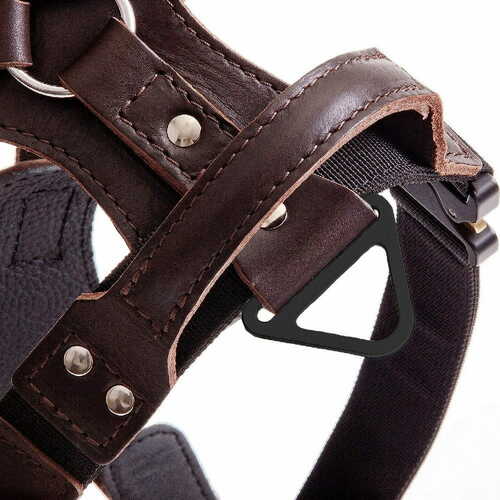 Product photo AMOS Cobra System leather harness, brown 3