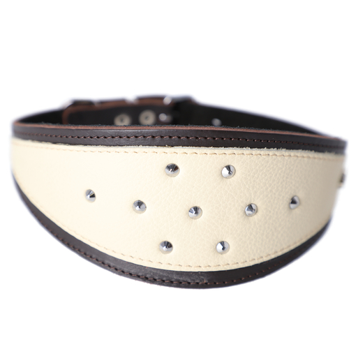 Product photo Soft Leather Greyhound Collar 5
