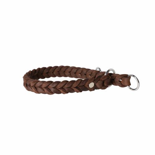 Product photo Braided Leather Collar, Half-Choke 2