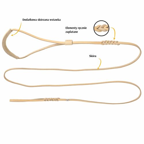 Product photo Soft Leather Show Leash 2
