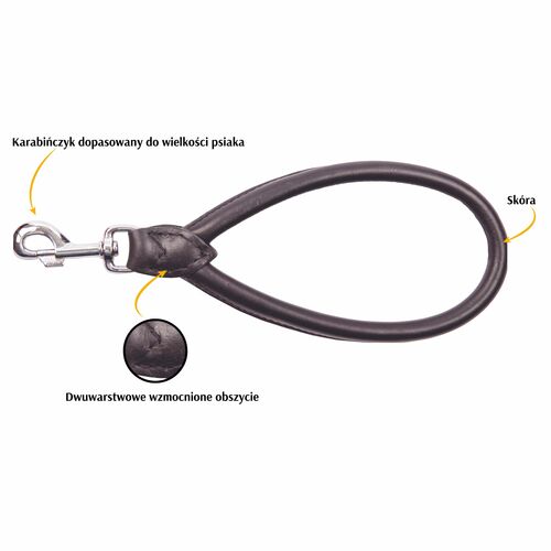 Product photo Round Soft Leather Handle 2