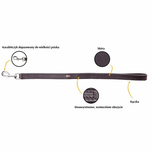 Product photo Exclusive Leather Short Leash 2