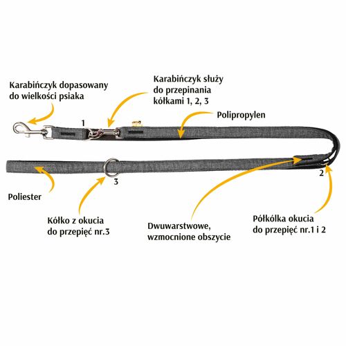 Product photo Scandi Extendable Leash 2
