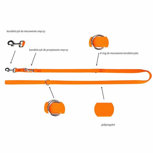 Product photo Extra Long Extendable Leash, Pp Tape 5