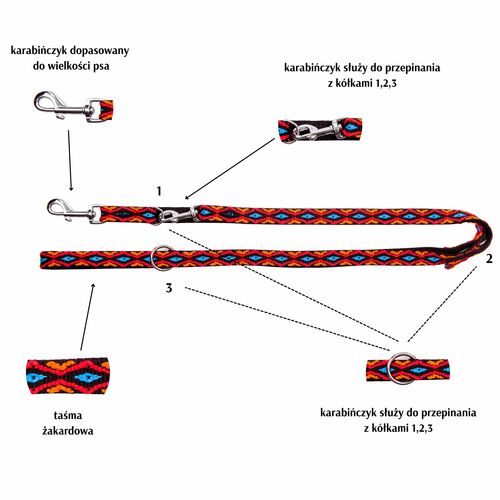 Product photo Winnetou Extendable Leash 2