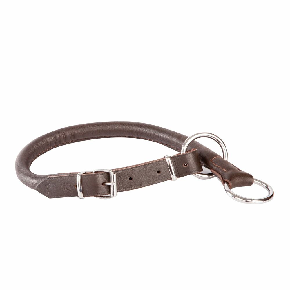Product photo Round Soft Leather Choke Collar