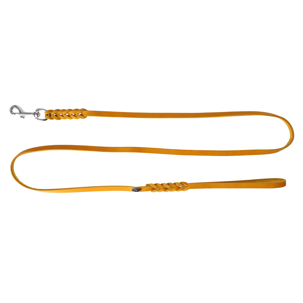 Product photo Natural Soft Leather Leash, Braided