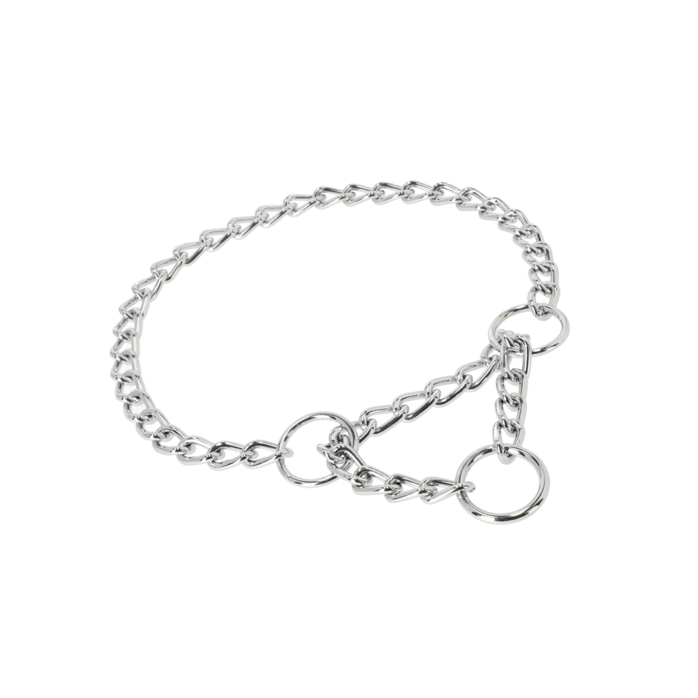 Product photo Choke Chain Collar, 1 Row, Chrome