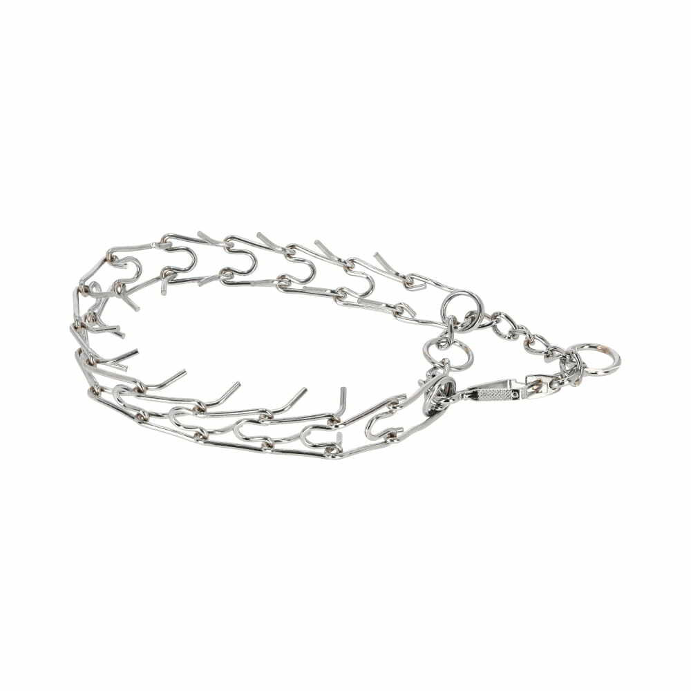 Product photo Spiked Metal Collar M - With Snap-Hook