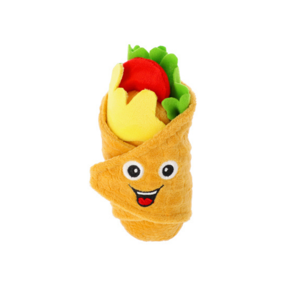 Product photo Burrito Plush Dog Toy 14 Cm
