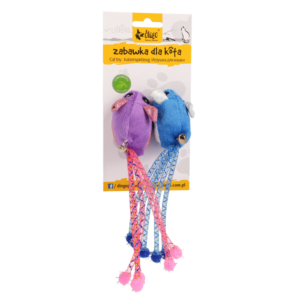 Product photo Tota And Upek Cat Toy 2 Mice