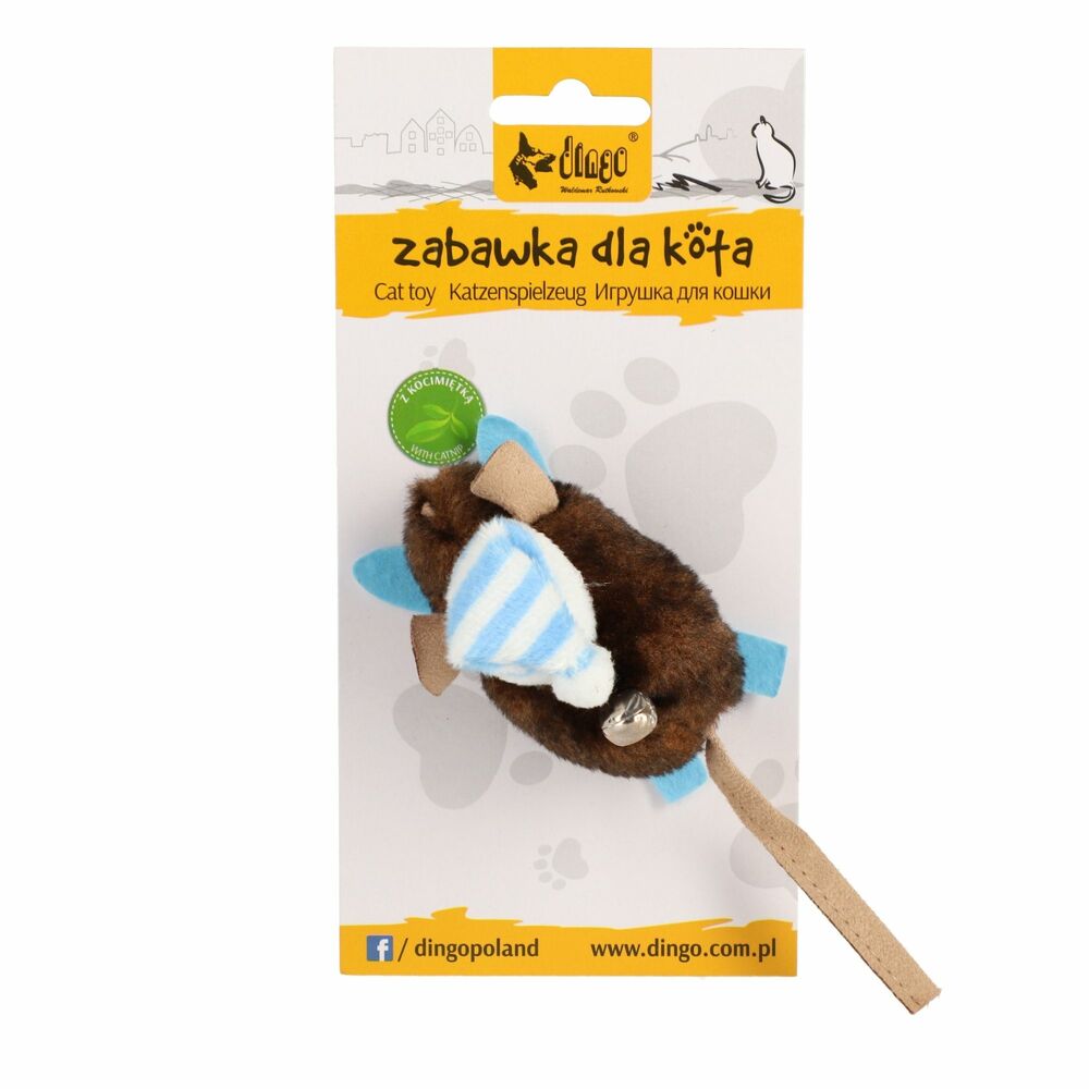 Zdjęcie produktu Zabawka dla kota- mysz NARCIARZ