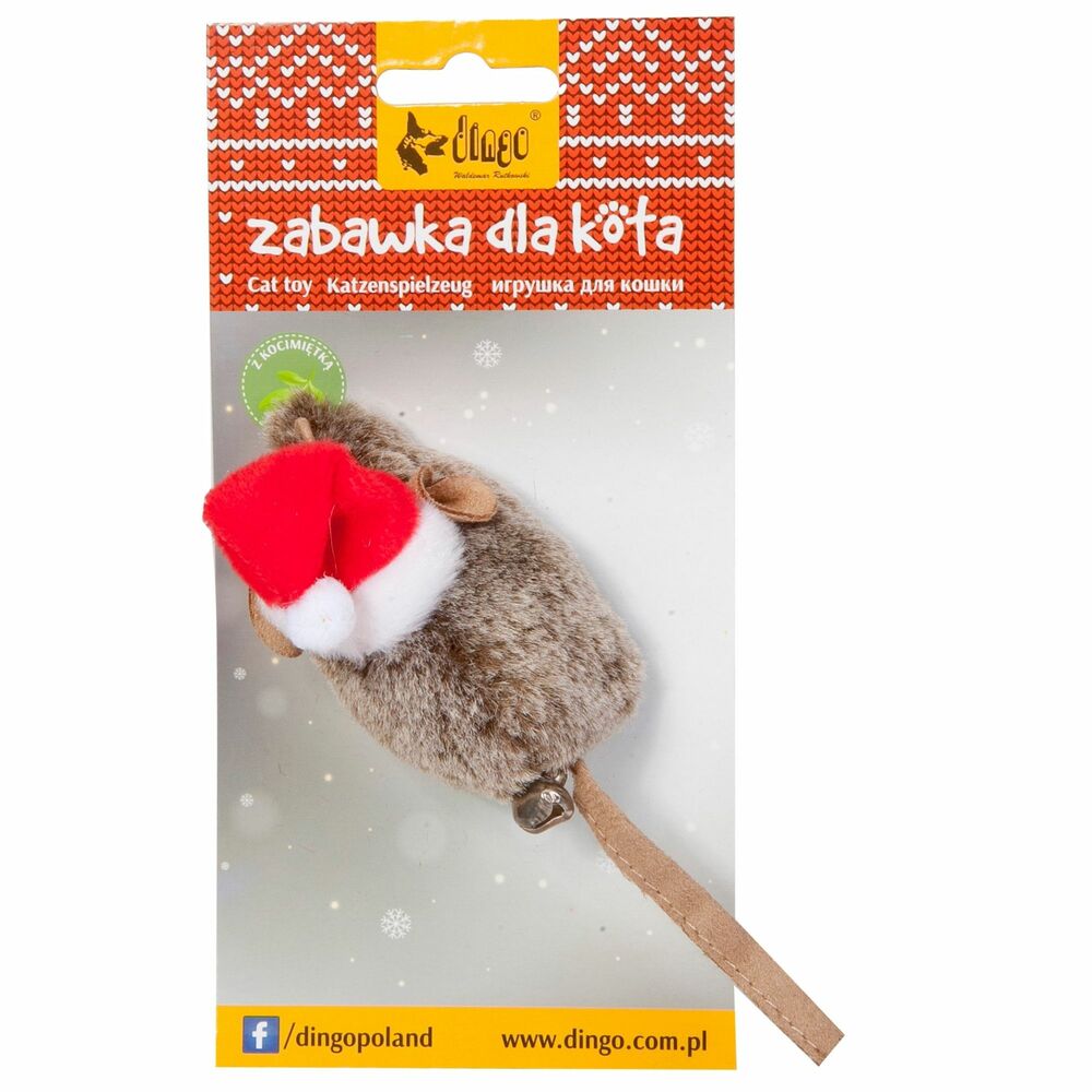 Product photo Santa Cat Toy Mouse 1 Pcs