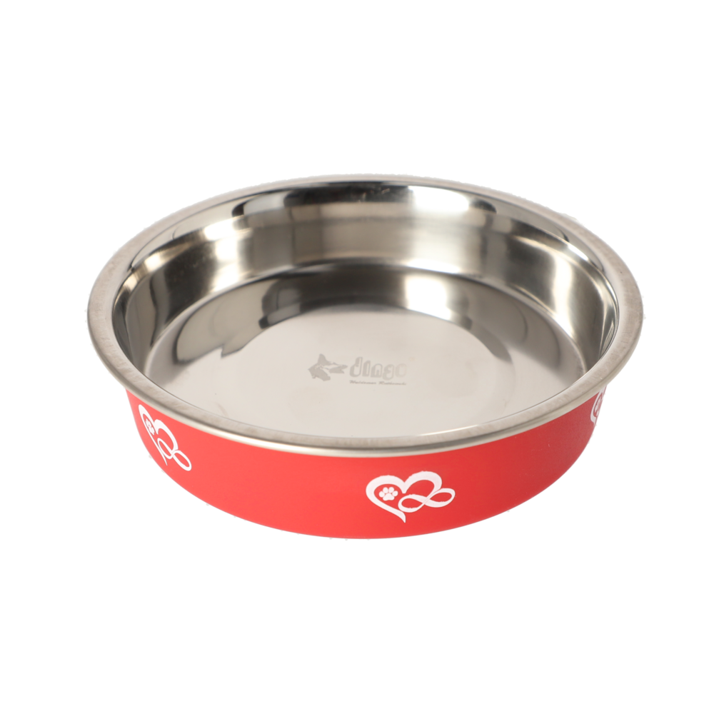Product photo Bonita Metal Cat Bowl Anitslip 270 Ml