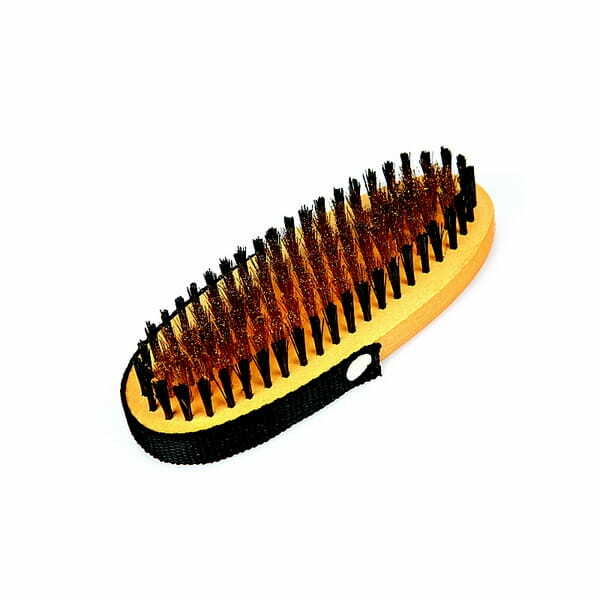Product photo Wooden Brush Oval Brass Needles