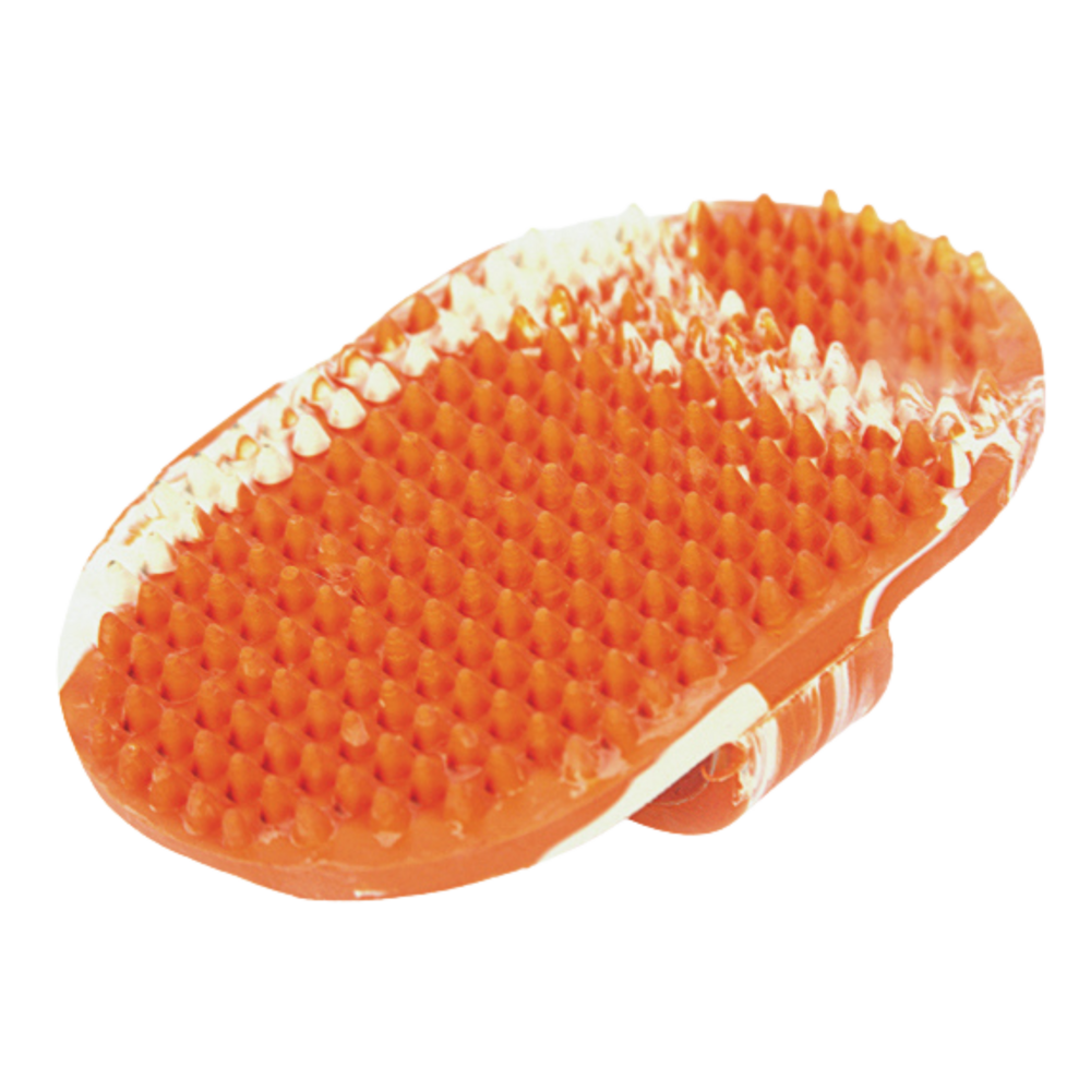 Product photo Rubber Dog Scraper, Ass. Colours, 8X12,5Cm