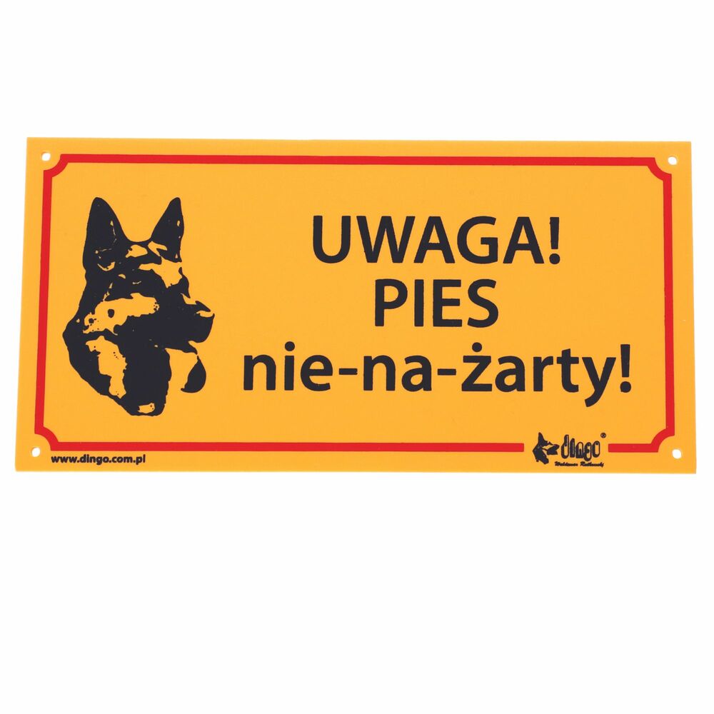 Zdjęcie produktu Tabliczka ostrzegawcza PVC