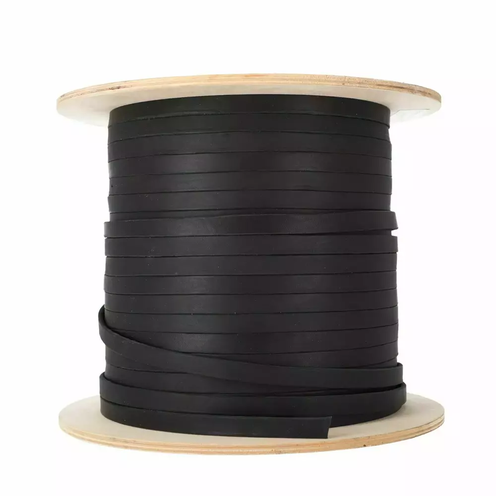 Product photo PREMIUM SOFT leather line, BLACK - by meters