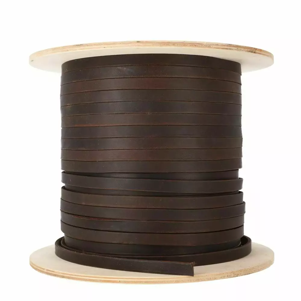 Product photo PREMIUM SOFT leather line, BROWN - by meters