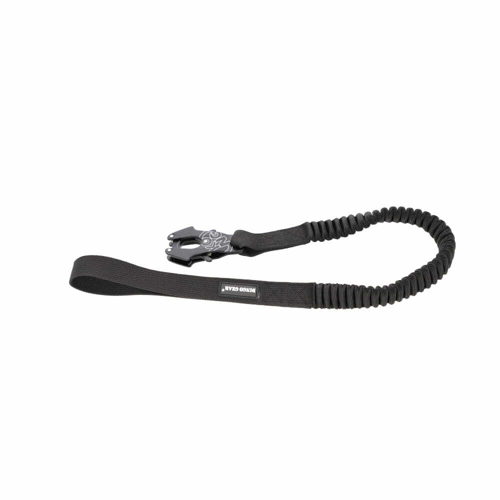 Product photo Single leash with bungee, Frog snap hook