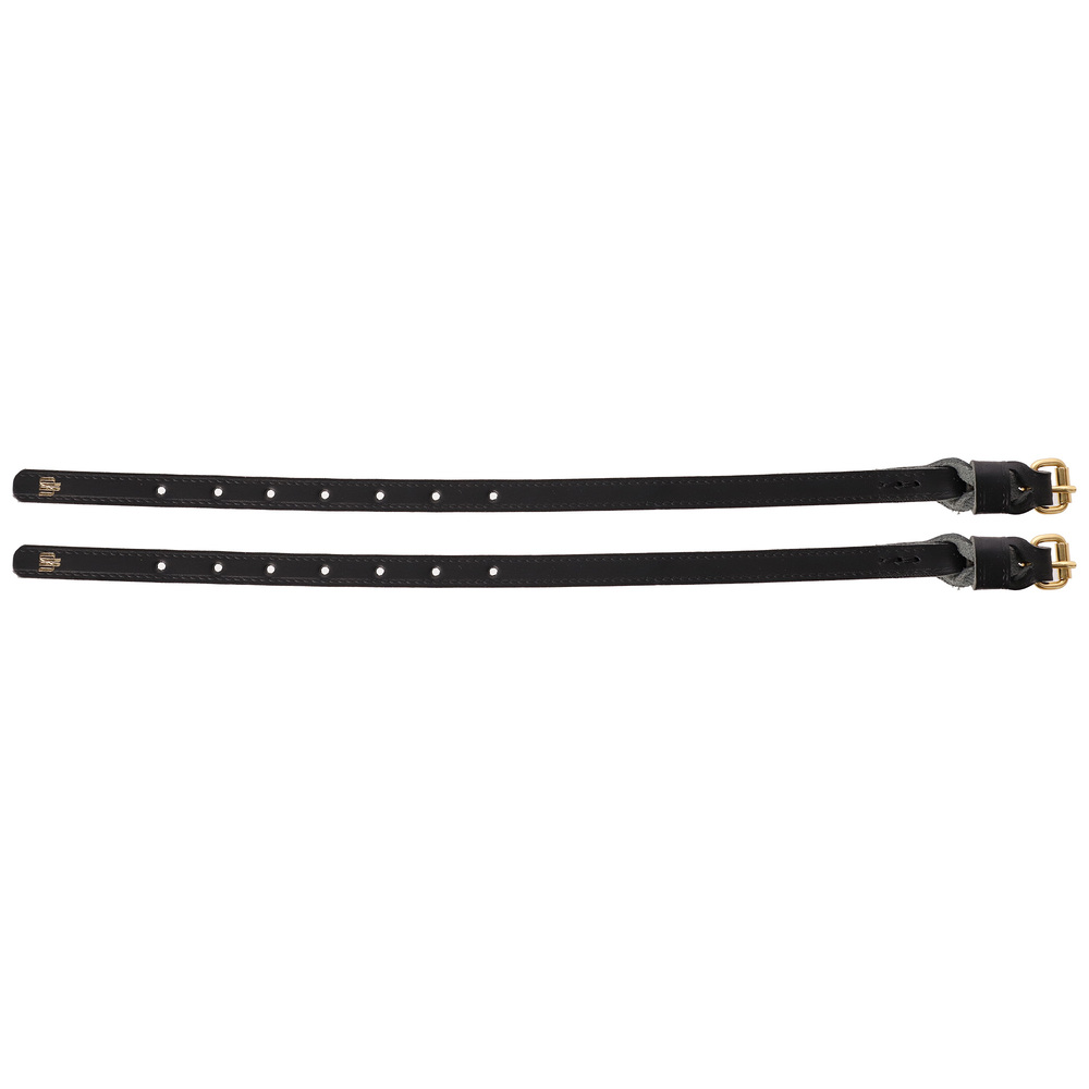 Product photo Leather spur straps - brass fittings