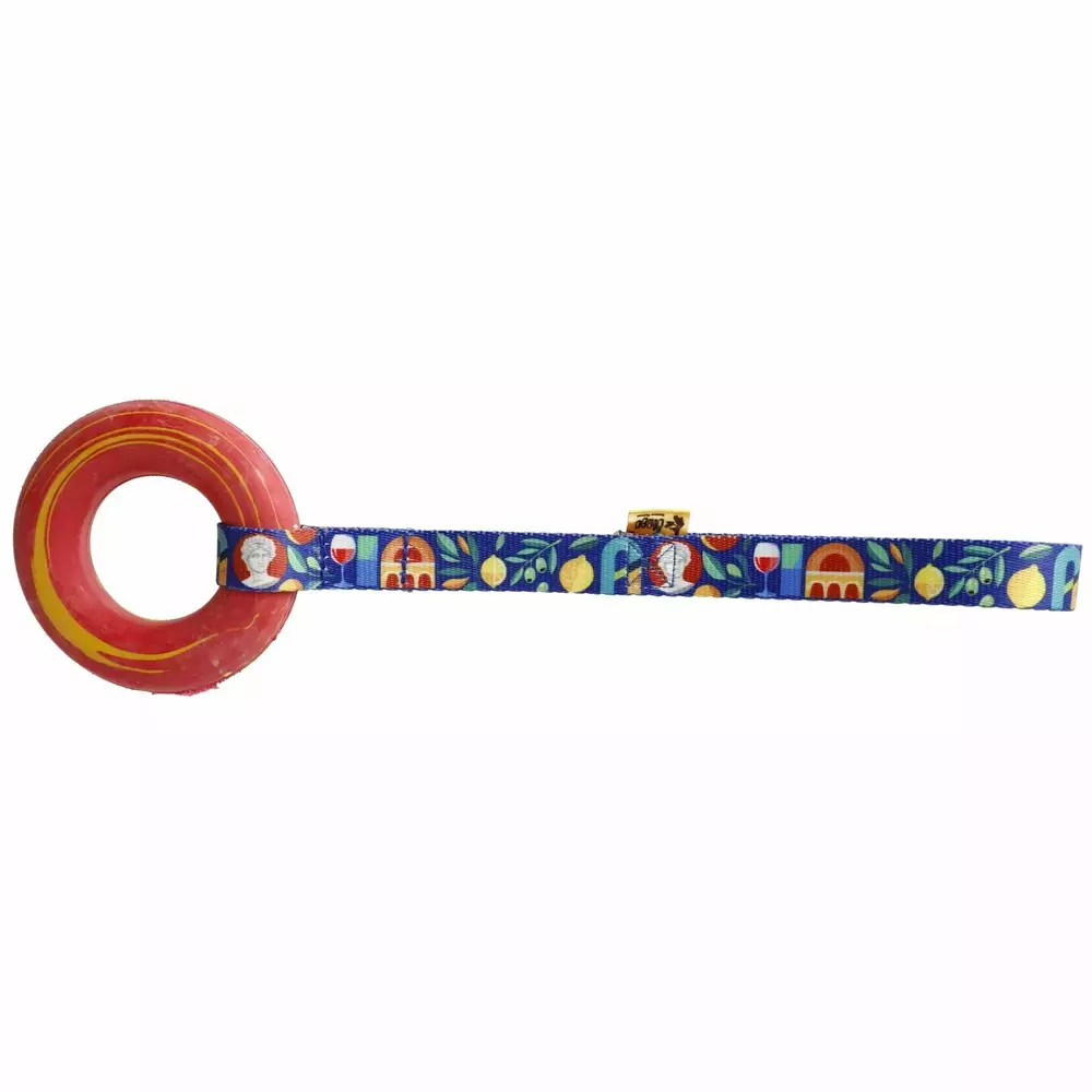 Product photo Ring tug toy with handle Greece