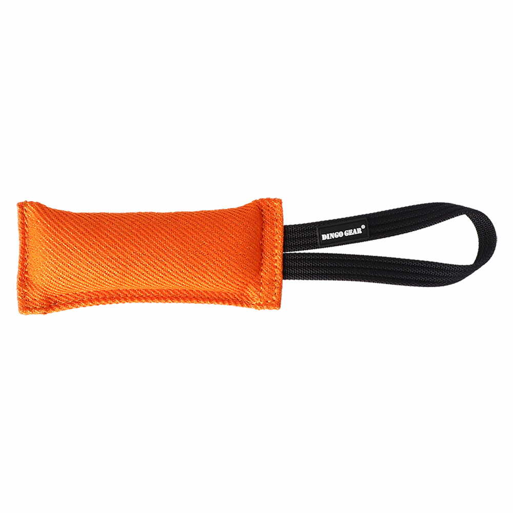 Product photo Dog tug toy made of nylcot with one handle