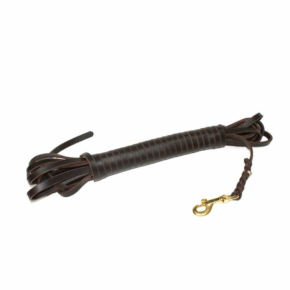 Product photo Working and tracking leather line without handle 10.5m