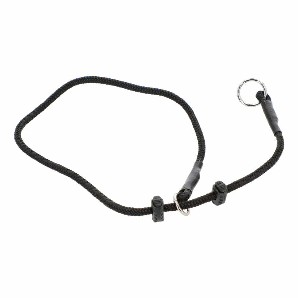 Product photo Choke collar with two stoppers #6mm, black
