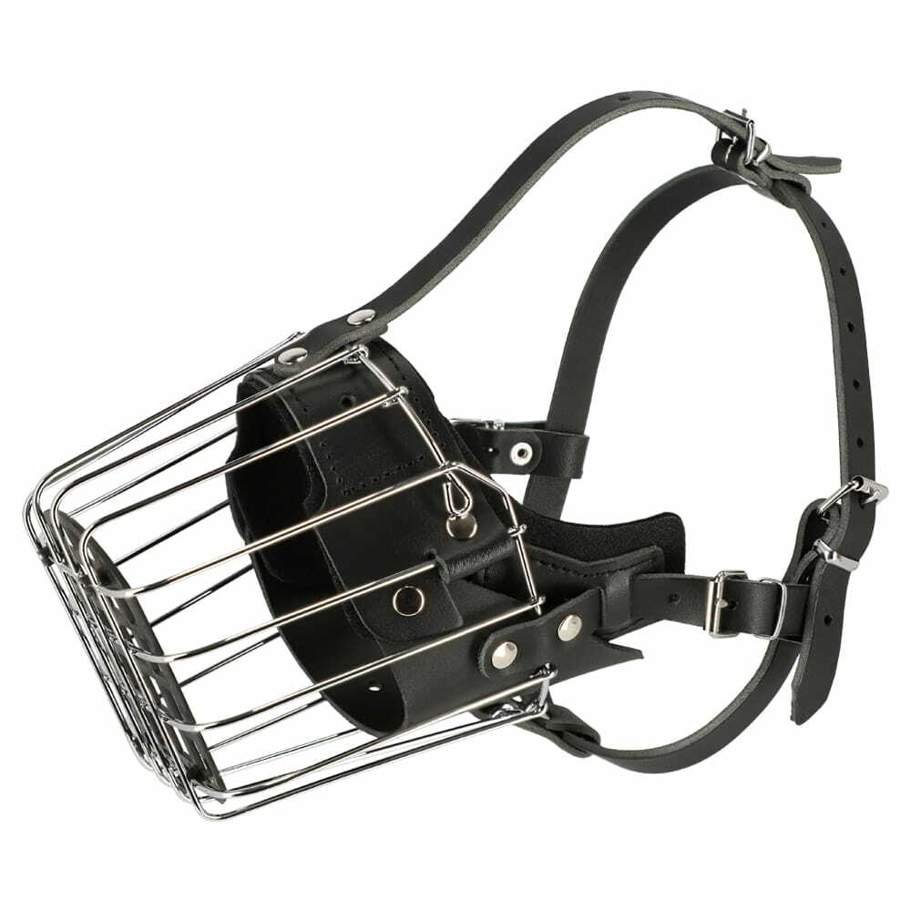 Zdjęcie produktu Kaganiec metalowy wzmocniony dla Rottweilera