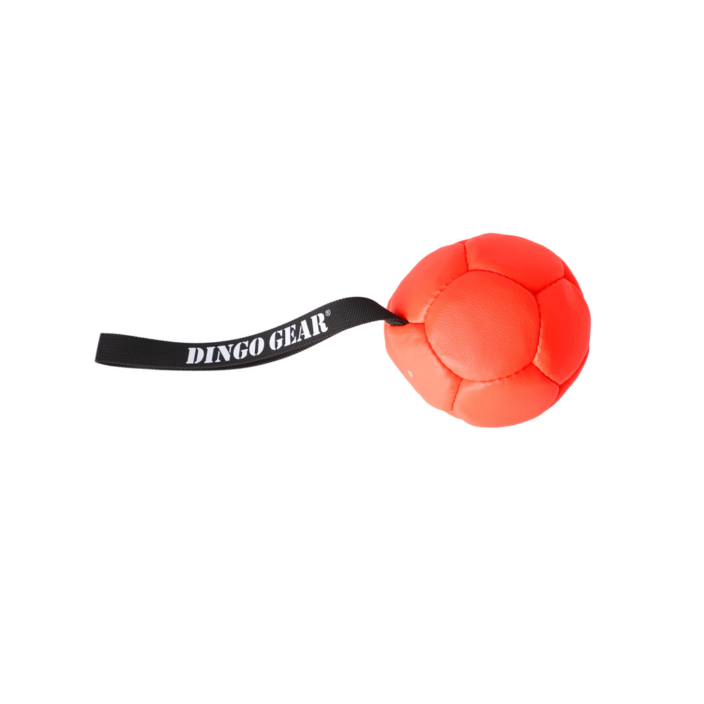 Product photo Orange inflatable ball with handle