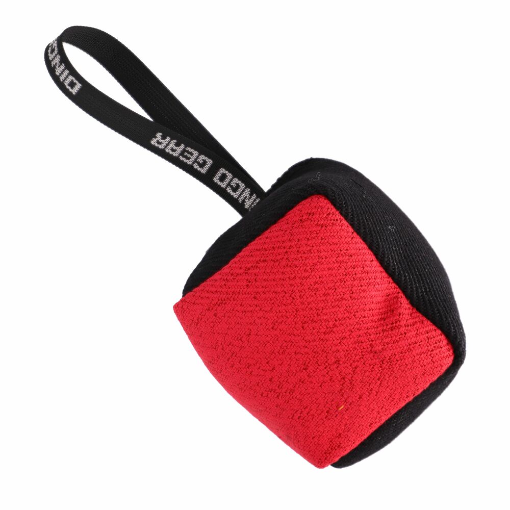 Zdjęcie produktu Szarpak z materiału ringowego z jedną rączką 10x10 cm "kostka"