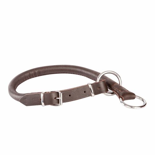 Product photo Round Soft Leather Choke Collar