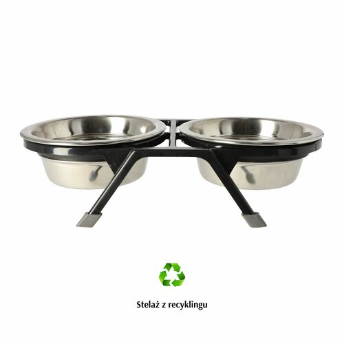 Zdjęcie produktu Miski metalowe - stelaż z recyklingu