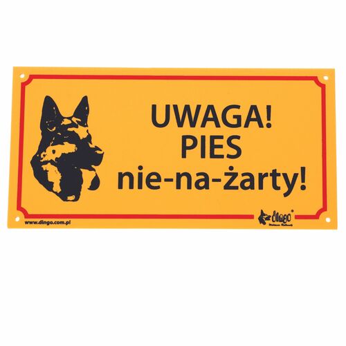 Zdjęcie produktu Tabliczka ostrzegawcza PVC