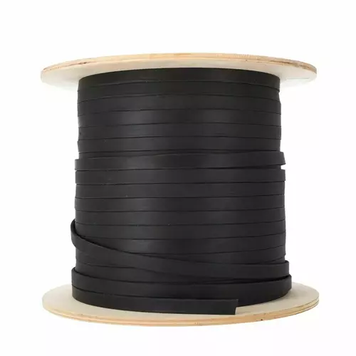 Product photo PREMIUM SOFT leather line, BLACK - by meters