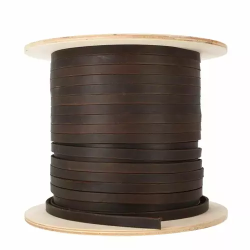 Product photo PREMIUM SOFT leather line, BROWN - by meters