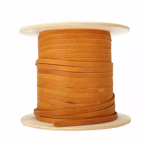 Product photo PREMIUM SOFT leather line, COGNAC - by meters