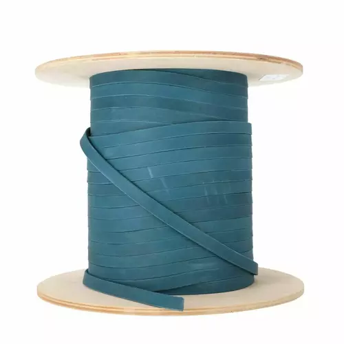 Product photo NATURAL SOFT leather line, DARK BLUE - by meters